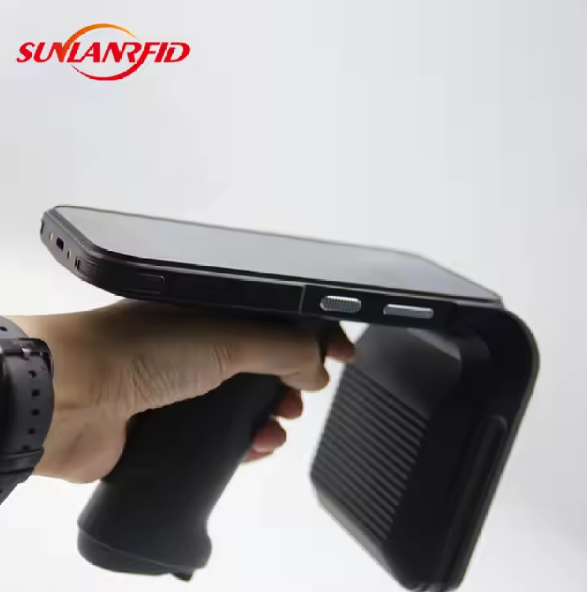 Portable Long-Range UHF RFID Scanner Wireless Android Handheld Reader